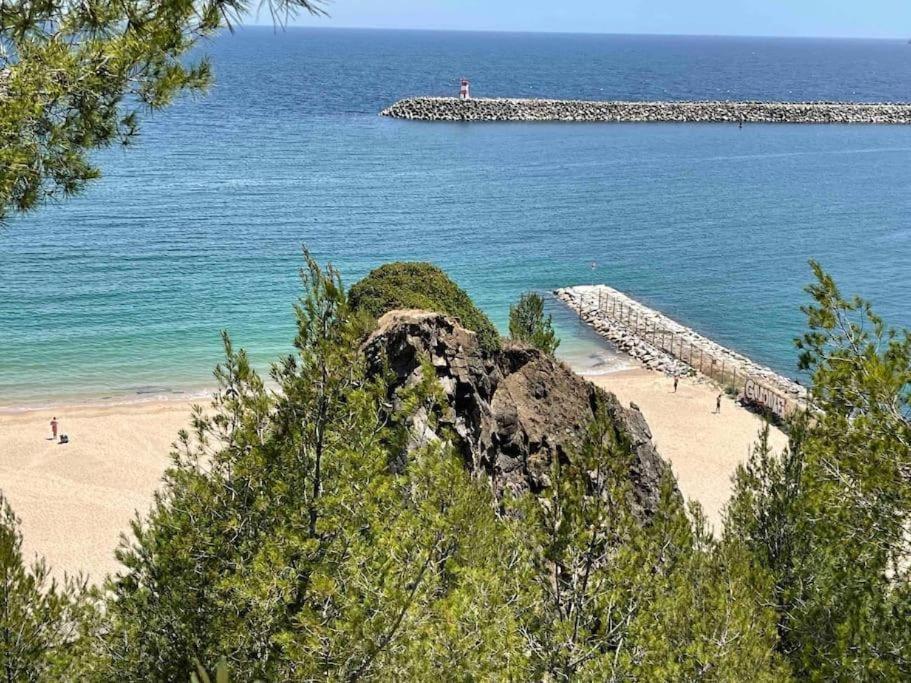 Apartamento Gaivota Sesimbra Bagian luar foto