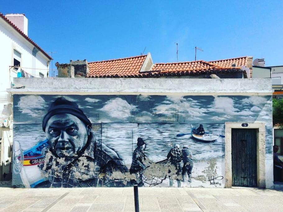 Apartamento Gaivota Sesimbra Bagian luar foto